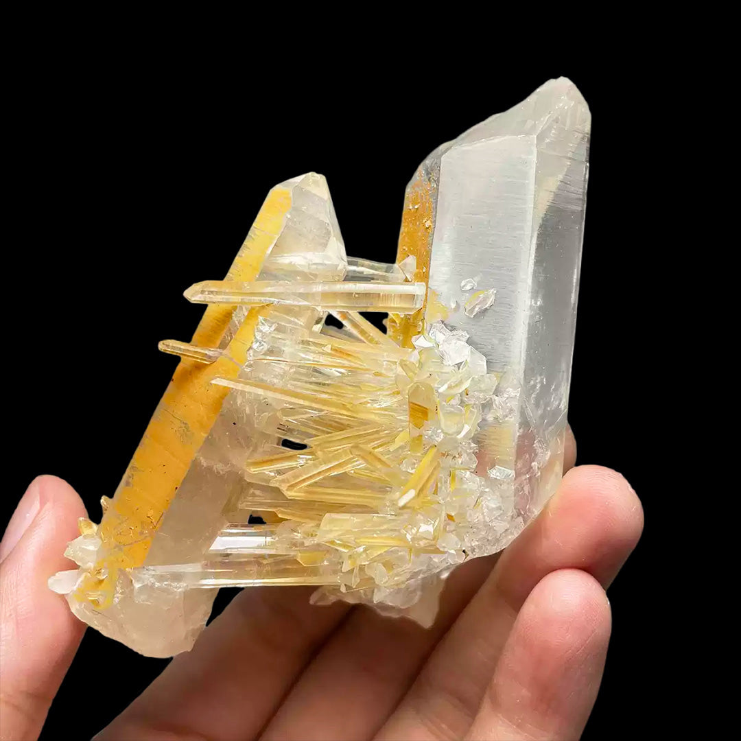 105g Unique Domestic Lemurian Quartz Cluster