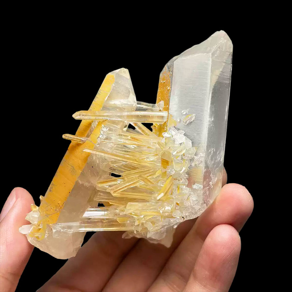 105g Unique Domestic Lemurian Quartz Cluster