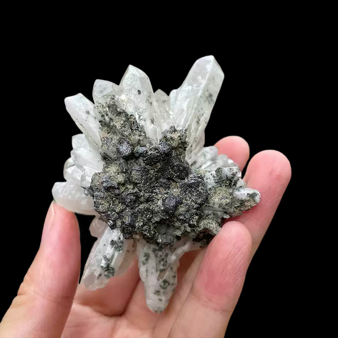 95.3g Inner Mongolia Clear Quartz Cluster Mineral Specimen