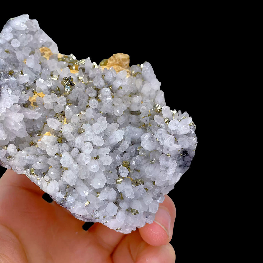 251g Crystal Cluster with Pyrite Paragenesis Mineral Specimen