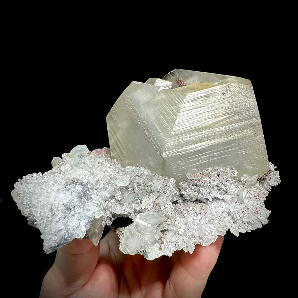 440g Exquisite Calcite Quartz Mineral Specimen