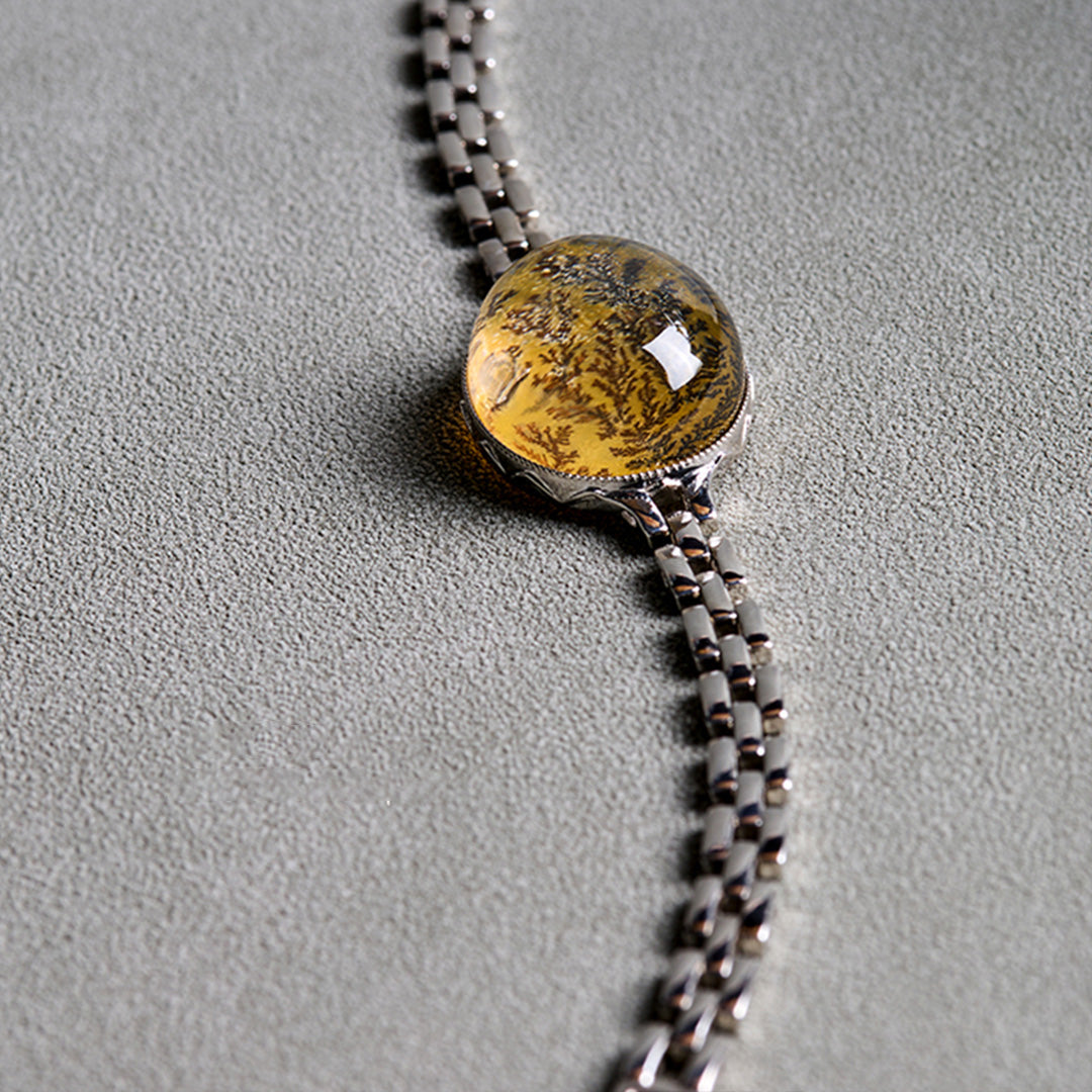 Nature's  Branch Hematoid Quartz Branching Energy Bracelet