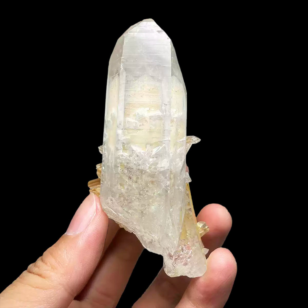 105g Unique Domestic Lemurian Quartz Cluster