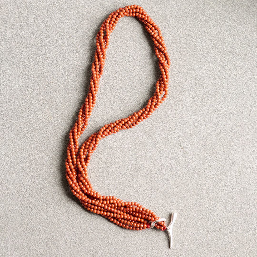 Passion Soul Natural Seed Red Agate Necklace