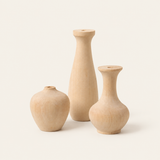 Paint Your Own Wooden Vase Set Kit