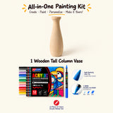 Paint Your Own Wooden Vase Set Kit